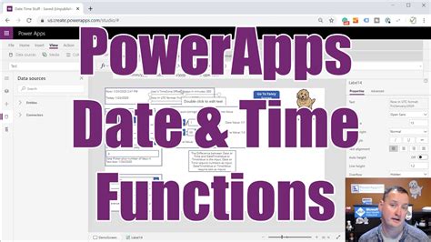 Power Apps calculate Save and Preview the. . Powerapps patch current date time